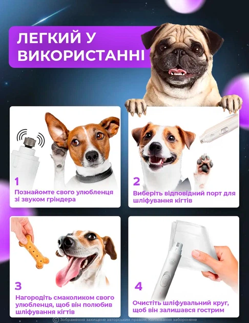 Електрична точилка для кігтів